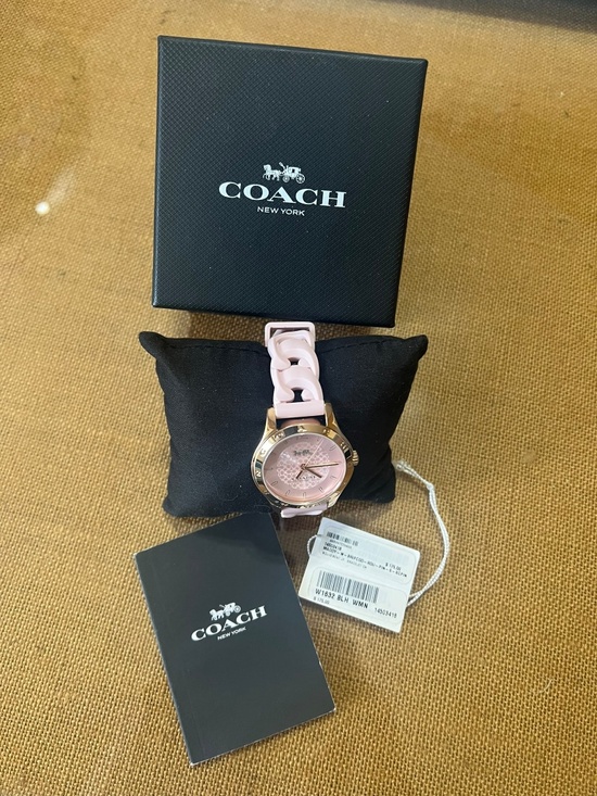 Coach Accessories - Coach Maddy Woman’s Boyfriend Watch blush pink